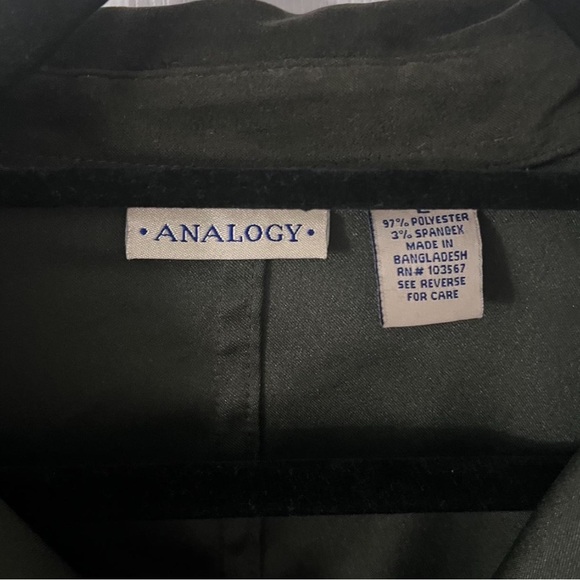 Dark Green Analogy Suede Button-Up Shirt - Picture 3 of 4